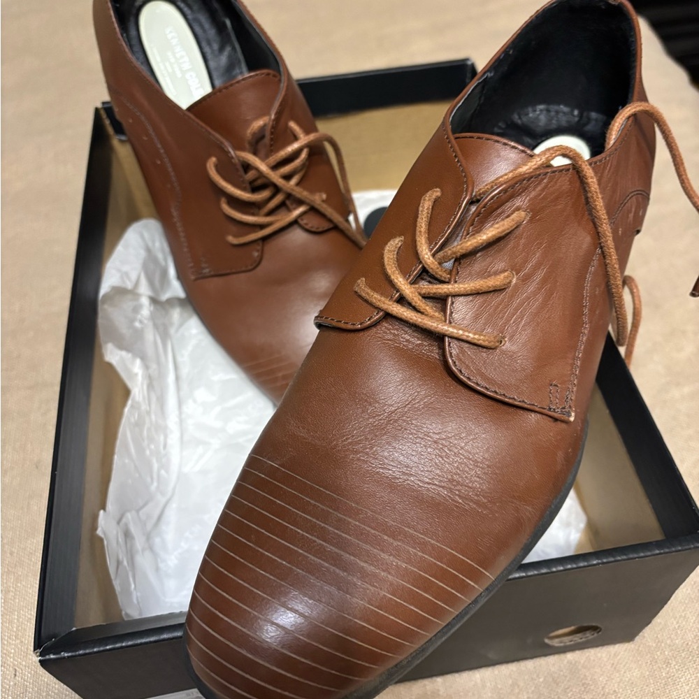 Dillard’s Classic Brown Leather Men's Shoes